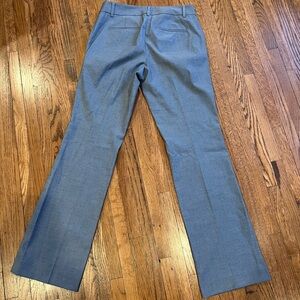 Ann Taylor Factory Blue Straight-Leg Trousers